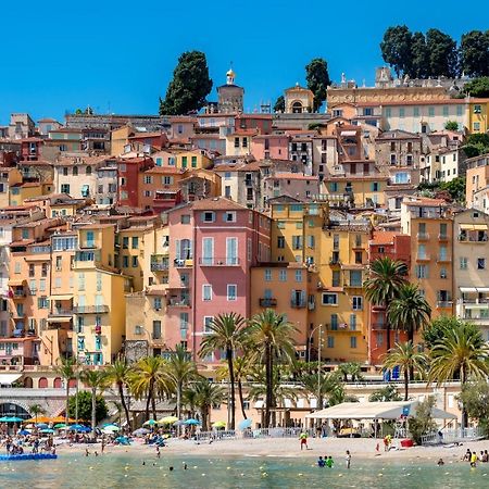 Ferienwohnung Duplex Des Sablettes Menton Exterior foto